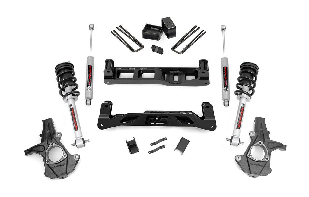 5 Inch Lift Kit - Cast Steel - N3 Struts - Chevy GMC 1500