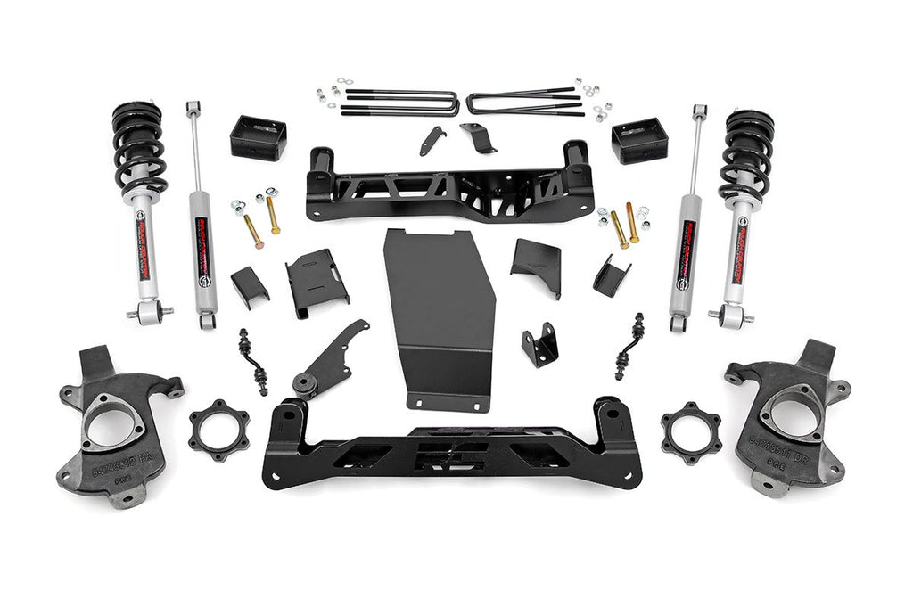5 Inch Lift Kit - Cast Steel - N3 Struts - Chevy GMC 1500