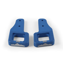 Load image into Gallery viewer, Borne Off-Road 2017+ Ford Raptor / 2009+ Ford F150 Borne Off-Road Billet Tow Hooks - Blue