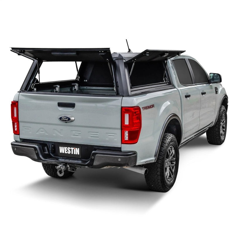 Westin 19-23 Ford Ranger CC 5ft. Bed Aluminum Bed Topper Black - BOX 1 & BOX 2 (COMPLETE KIT)
