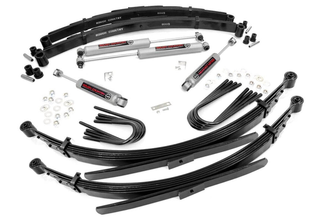 4 Inch Lift Kit - RR Spring - Chevy GMC C10 K10 Truck C25 K25 Truck Jimmy (69-72)