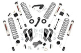 Rough Country - 3.5 Inch Lift Kit - V2 - Jeep Wrangler JK 4WD (2007-2018) - 69370