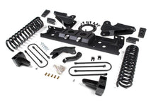 Load image into Gallery viewer, Zone Offroad 2019 Ram 3500 4in Radius Arm Bracket Gas - 3in Rear Block w/ Overload - Nitro Shocks