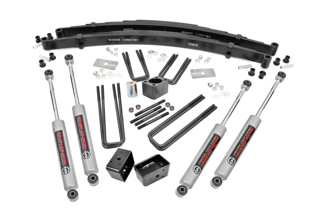 4 Inch Lift Kit - Rear Blocks - Dodge W100 Truck (86-89)/W200 Truck (78-80)