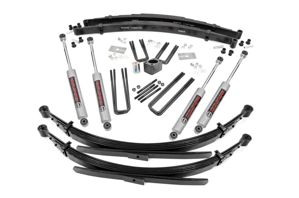 4 Inch Lift Kit - Rear Springs - Dodge W100 Truck (86-89)/W200 Truck (78-80)