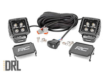 Load image into Gallery viewer, Rough Country - Black Series LED Light Pair - 2 Inch - Amber DRL - 70903BLKDRLA