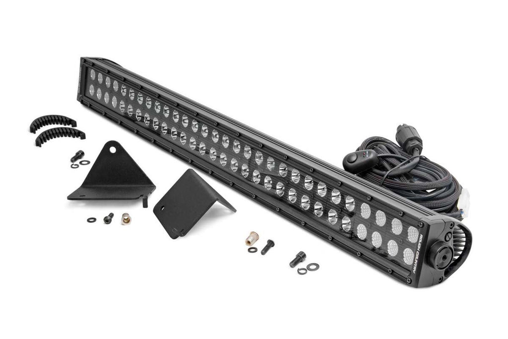 Rough Country - LED Light - Under Bed - 30" Black Dual Row - Can-Am Defender (16-22) - 71014
