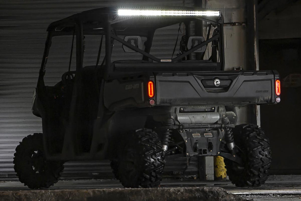 Rough Country - LED Light - Cab Mount - 50" Black Dual Row - 71019