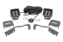 Load image into Gallery viewer, Rough Country - LED Light - Ditch Mount - 2" Black Pair - Amber DRL - Nissan Frontier (22-23) - 71067