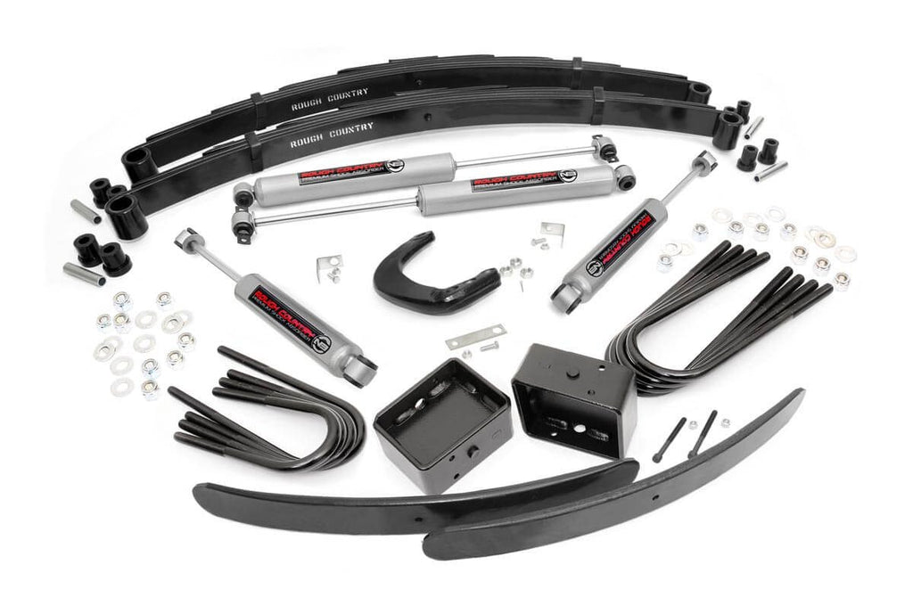 6 Inch Lift Kit - Rear Blocks - Chevy GMC 3 4-Ton Suburban C25 K25 Truck (73-76)
