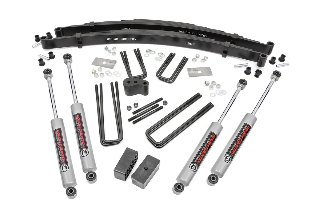 4 Inch Lift Kit - Rear Blocks - Dodge W100 Truck/W200 Truck 4WD (1970-1974)
