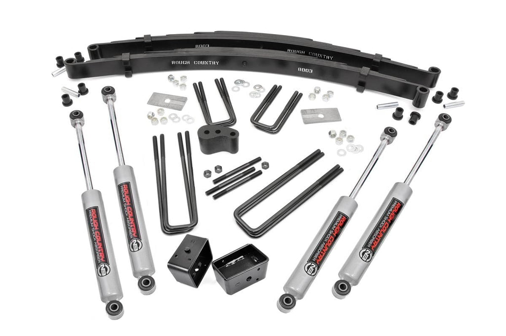 4 Inch Lift Kit - Rear Blocks - Dodge W100 Truck/W200 Truck 4WD (1974-1977)