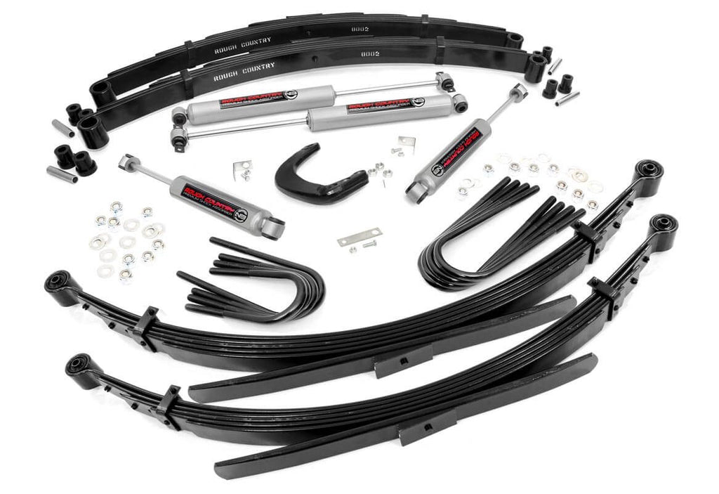4 Inch Lift Kit - Chevy/GMC C10/K10 C15/K15 Truck/Half-Ton Suburban/Jimmy (77-91)