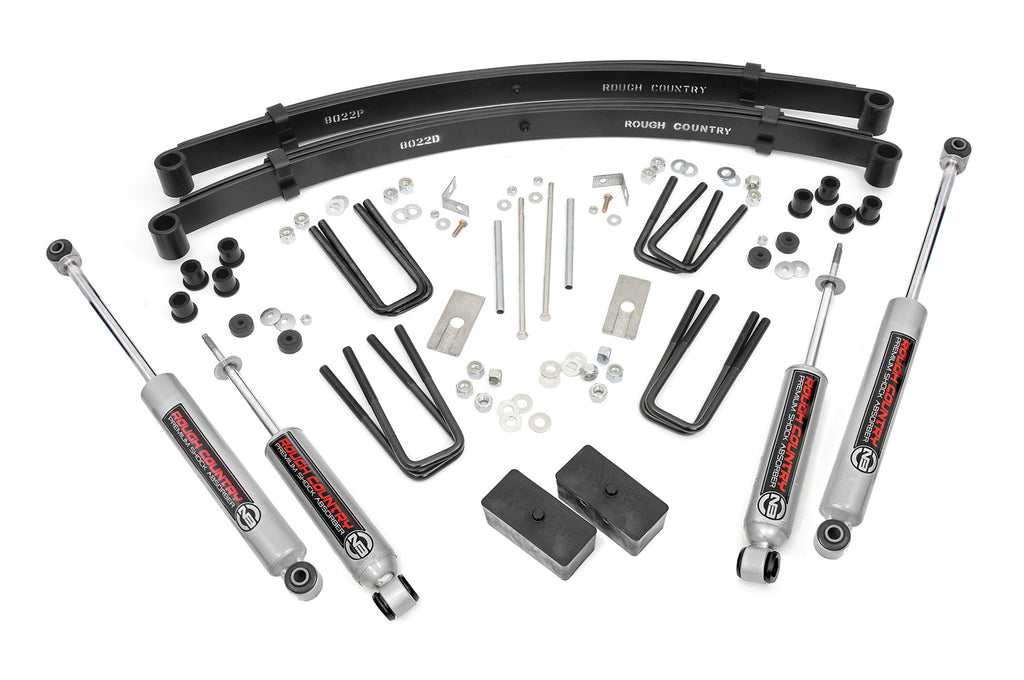 Rough Country - 3 Inch Lift Kit - Toyota Truck 4WD (1979-1983) - 700N3