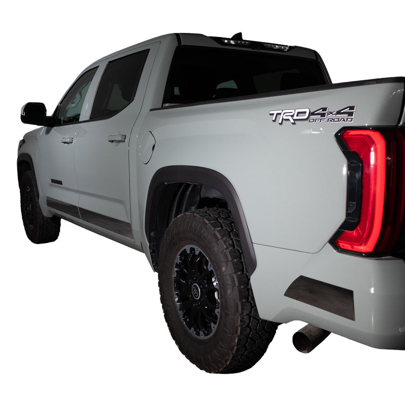 Putco 22-24 Toyota Tundra CrewMax (4.5in Tall 5 Pcs) Black Platinum Rocker Panels