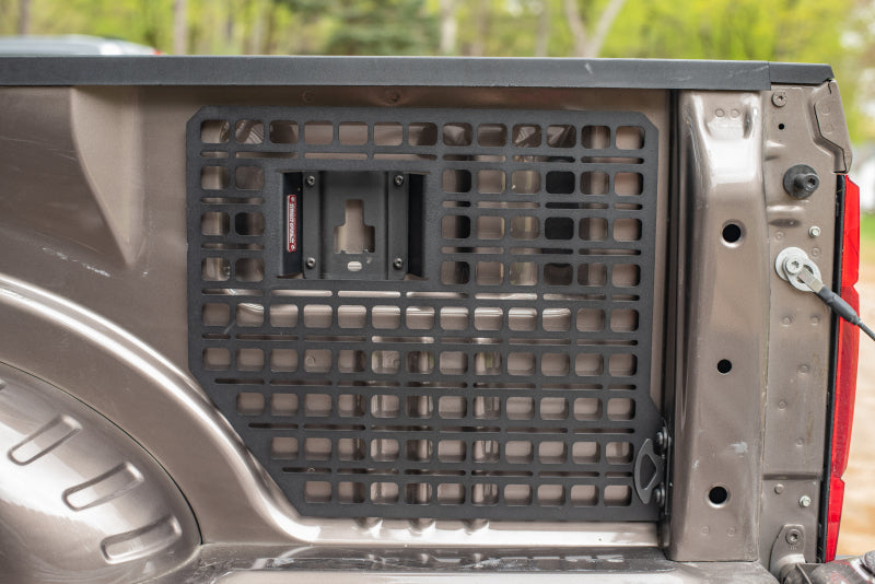 BuiltRight Industries 11-16 Ford F-250/F-350/F-450 Bedside Rack System - Rear Passenger Side