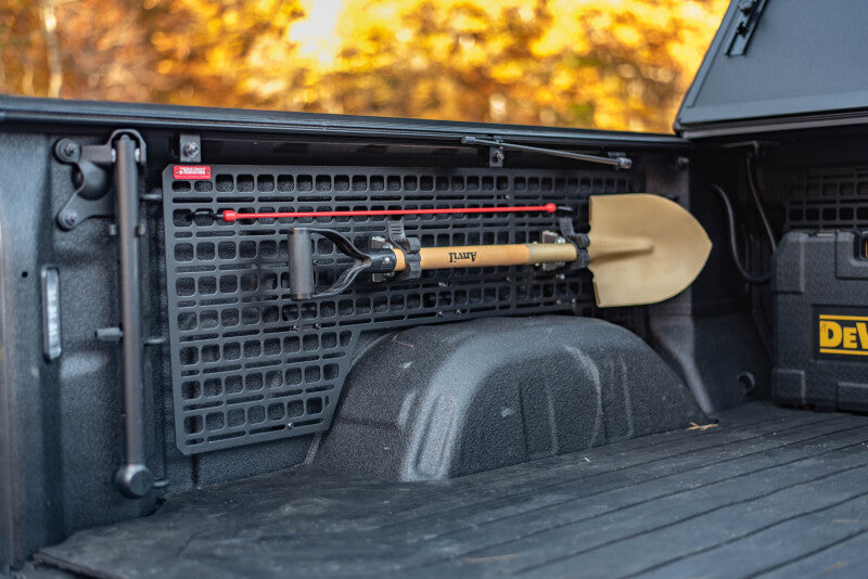 BuiltRight Industries 2019+ Chevy/GMC 1500 (Std/Short Bed) Bedside Rack System - Rear Drv/Pass Side