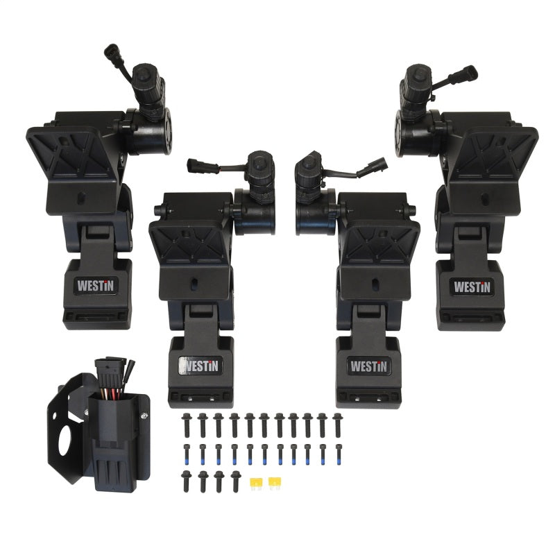 Westin 19+ Chev/GMC Silv/Srra 1500 CC (No 19 LTD) / 20-23 2500/3500 Pro-e Running Boards - Tex Blk