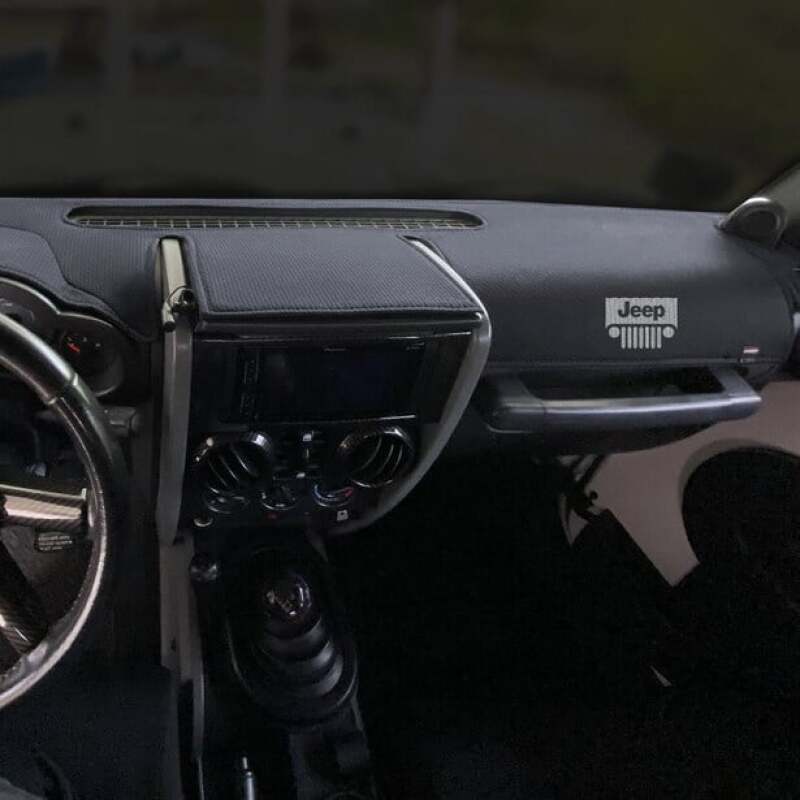 Covercraft 11-21 Jeep Grand Cherokee w/Speaker Limited Edition Custom Dash Cover w Jeep Grill Logo