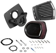 Load image into Gallery viewer, K&amp;N Street Metal Intake System for Harley Davidson Softail/Dyna - Shaker Black