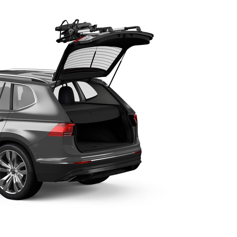 Thule OutWay Platform-Style Trunk Mount Bike Rack w/Raised Platform (Up to 2 Bikes) - Silver/Black