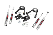 Load image into Gallery viewer, Lift kit components for 1.5-2 inch height increase designed for Nissan D21 Hardbody 4WD, including front and rear suspension parts