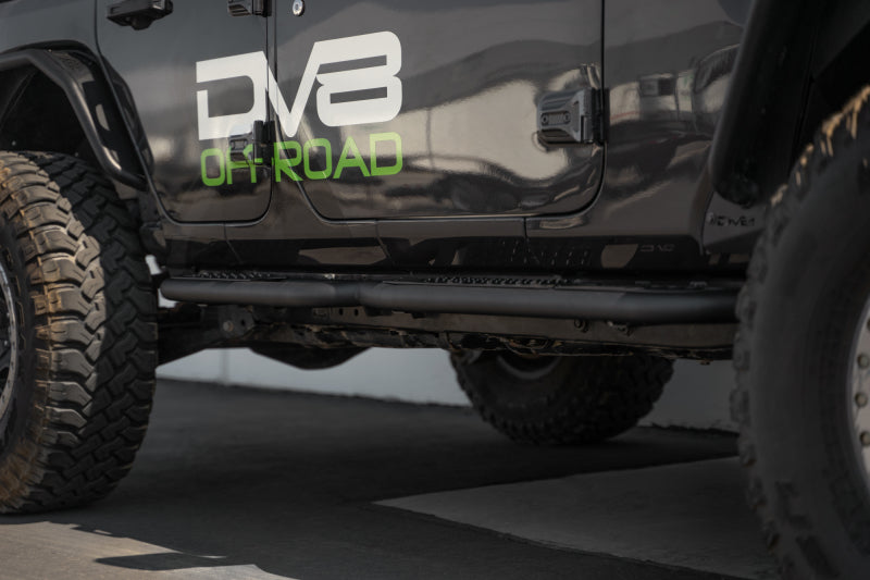DV8 Offroad 18+Jeep Wrangler JL 4 Door Body/Pinch Weld Mounted Step