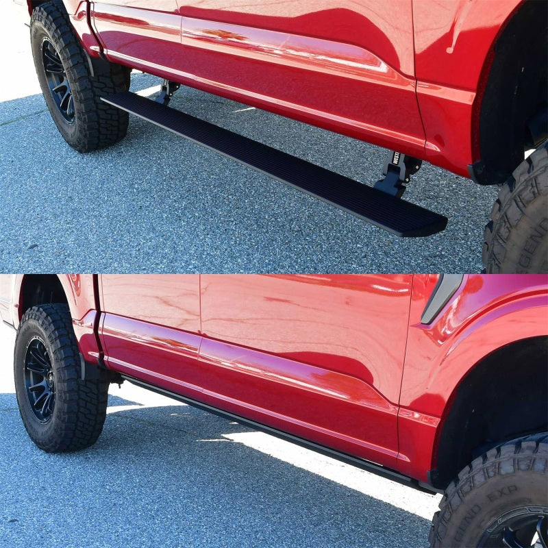 Westin 15+ Ford F-150 SuperCrew / 17-23 F-250/350 CrewCab Pro-e Running Boards - Tex. Blk