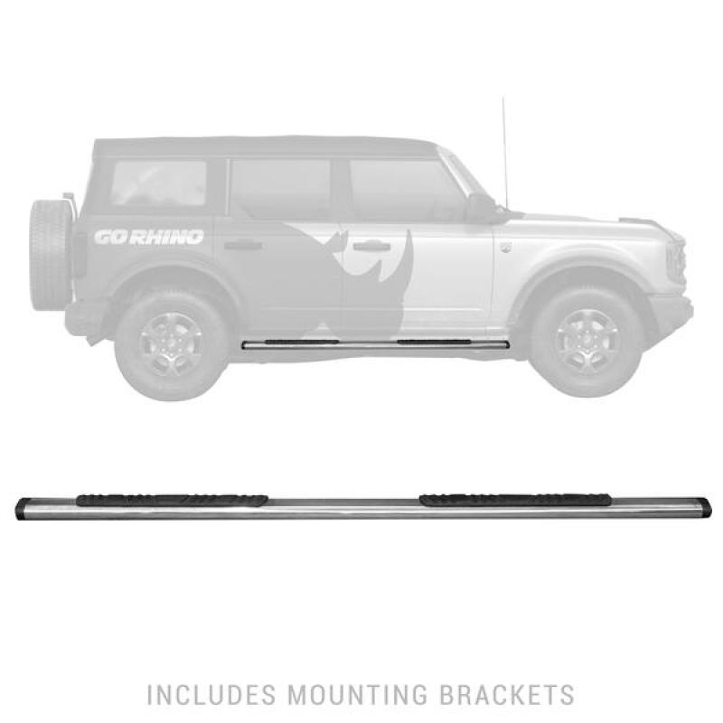 Go Rhino 5in OE Xtreme Low Profile SideSteps - SS - 71in