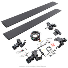 Load image into Gallery viewer, Go Rhino Toyota Tundra Double Cab 4dr E-BOARD E1 Electric Running Board Kit - Tex. Blk