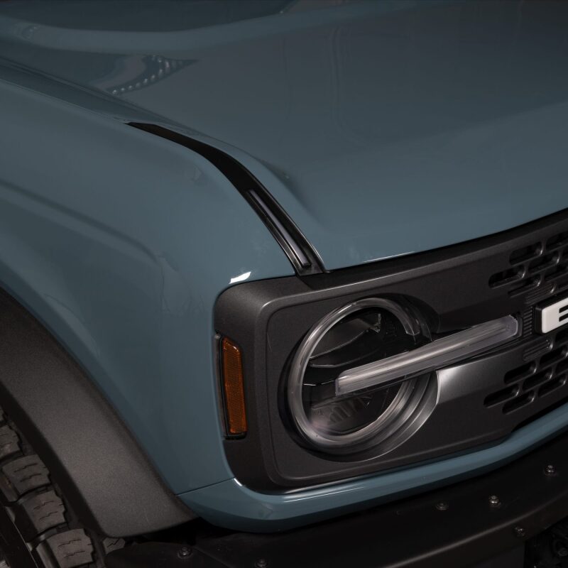 Putco 22-24 Ford Bronco Luminix DRL LED Light Hood Limb Riser (Factory Hood Side Hinge Replacments)