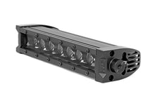 Load image into Gallery viewer, Rough Country - Black Series LED Light Bar - Cool White DRL - 8 Inch - Single Row - 70718BLDRL