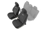 Rough Country Seat Covers - Front - Crew Cab - Toyota Tacoma 2WD 4WD (2016-2023)