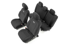 Load image into Gallery viewer, Rough Country Seat Covers - FR &amp; RR - Crew Cab - Toyota Tacoma 2WD 4WD (16-23)