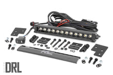 Load image into Gallery viewer, LED Light - Bumper Mount - 12 In. Black Single Row - White DRL - Polaris Ranger XP 1000 1000 Crew
