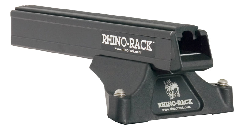 Rhino-Rack 14-21 Ford Transit 2 Door Wagon Heavy Duty RLTP 3 Bar Roof Rack - Black