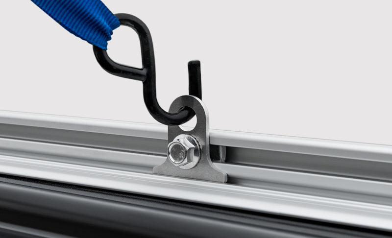 Access 2022+ Rivian R1T 4ft 6in Bed ADARAC Aluminum Utility Rails - Silver