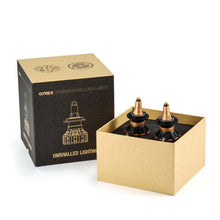 Load image into Gallery viewer, AlphaRex Gold Ammo Panoramic LED Light Bulbs - H11