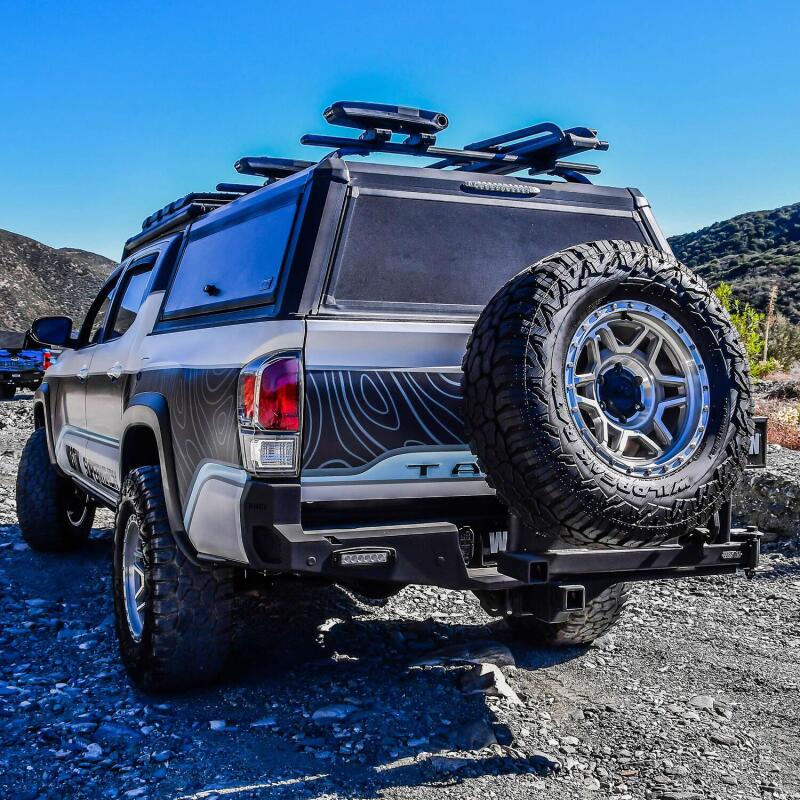 Westin 05-23 Toyota Tacoma 5.2ft. Bed Aluminum Bed Topper - Black (BOX 1 & BOX 2 KIT)