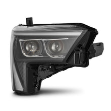 Load image into Gallery viewer, AlphaRex 22-23 Toyota Tundra LUXX-Series Headlights Black w/White DRL - Req 810029 OR 810030