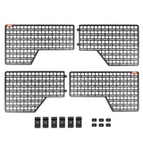 BuiltRight Industries 2019+ Chevrolet/GMC 1500 (Standard Bed) Bedside Rack System - Full 4pc Kit