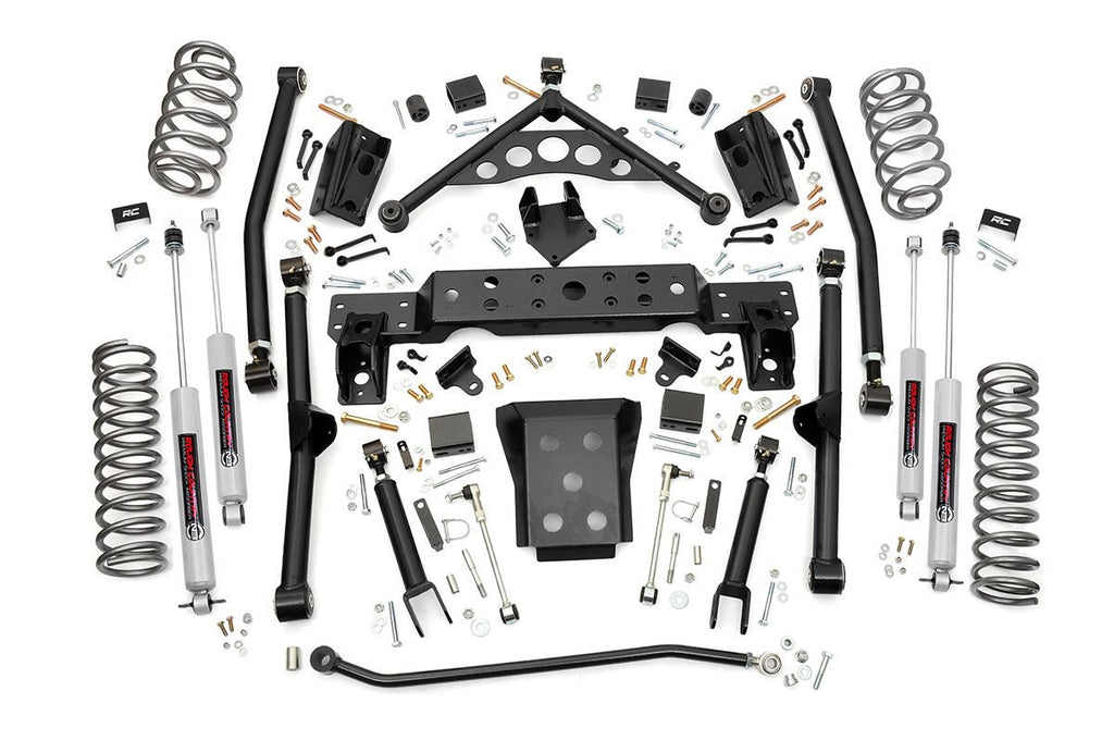4 Inch Lift Kit - Long Arm - Jeep Grand Cherokee WJ 4WD