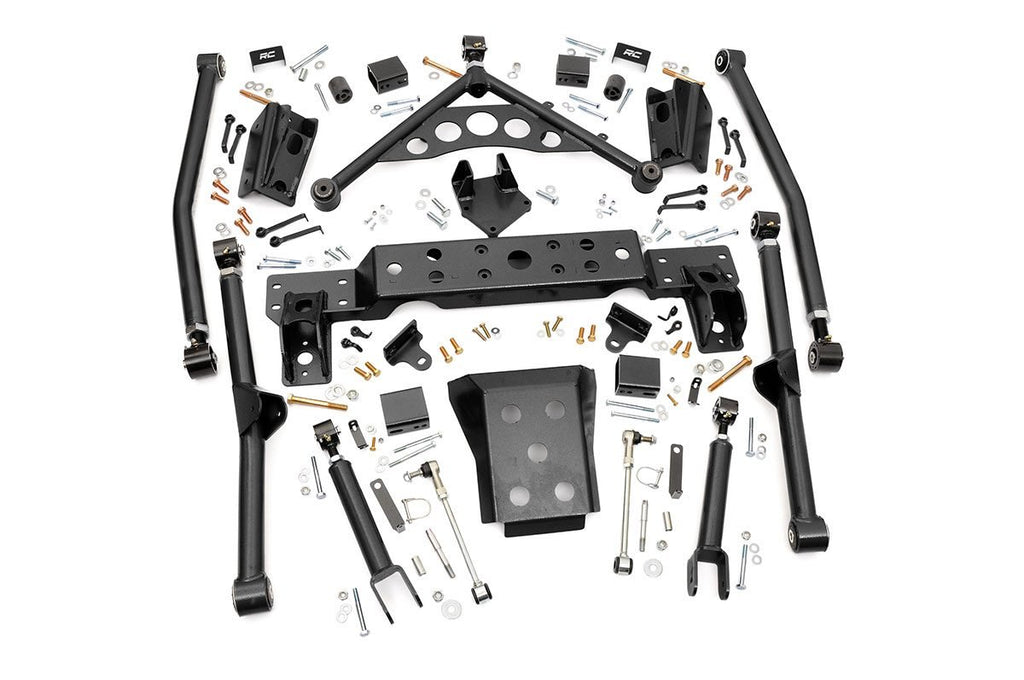Long Arm Upgrade Kit - 4 Inch Lift - Jeep Grand Cherokee WJ (99-04)