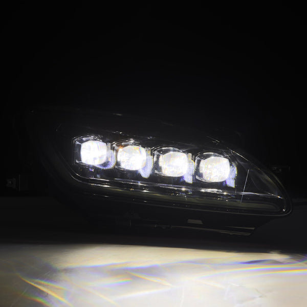 AlphaRex 99-09 Honda S2000 NOVA-Series Projector LED Headlights - Alpha-Black