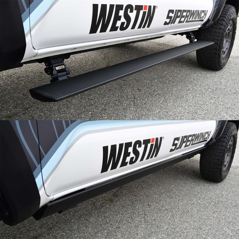Westin 05+ Toyota Tacoma Double Cab Pro-e Running Boards - Tex. Blk
