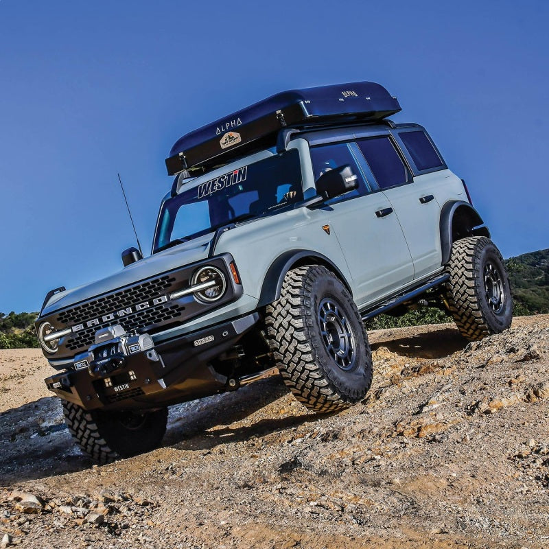 Westin Ford Bronco 4dr (Excl. Bronco Sport) Rock Slider - Textured Black