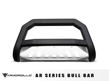 Load image into Gallery viewer, Armordillo 2001-2007 Toyota Sequoia AR Series Bull Bar - Matte Black W/Aluminum Skid Plate