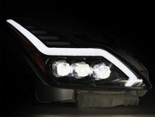 Load image into Gallery viewer, AlphaRex 08-15 Infiniti G37 Coupe SD NOVA LED Proj Headlights Plank Gloss Blk w/Activ Light/Seq Signal