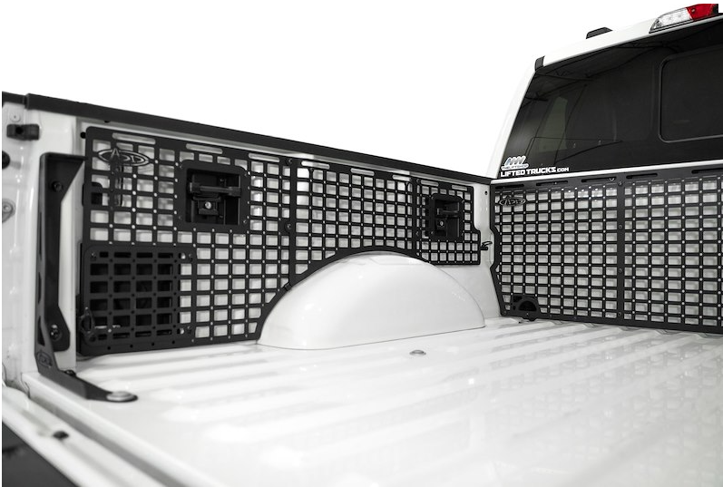 ADD 2021+ Ford F150 Bed Side Molle Panels - Driver Side Full Set