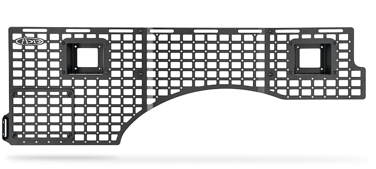 ADD 2021+ Ford F150 Bed Side Molle Panels - Driver Side Full Set